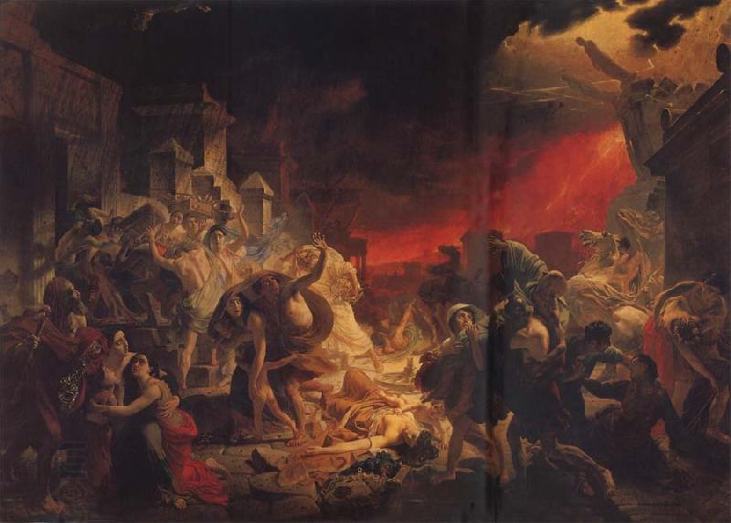 Karl Briullov The Last Day of Pompeii